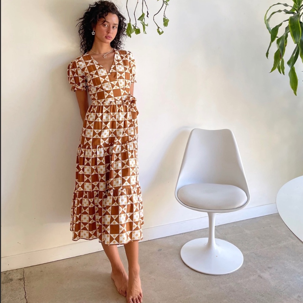 Lisa Say Gah Wrap Dress